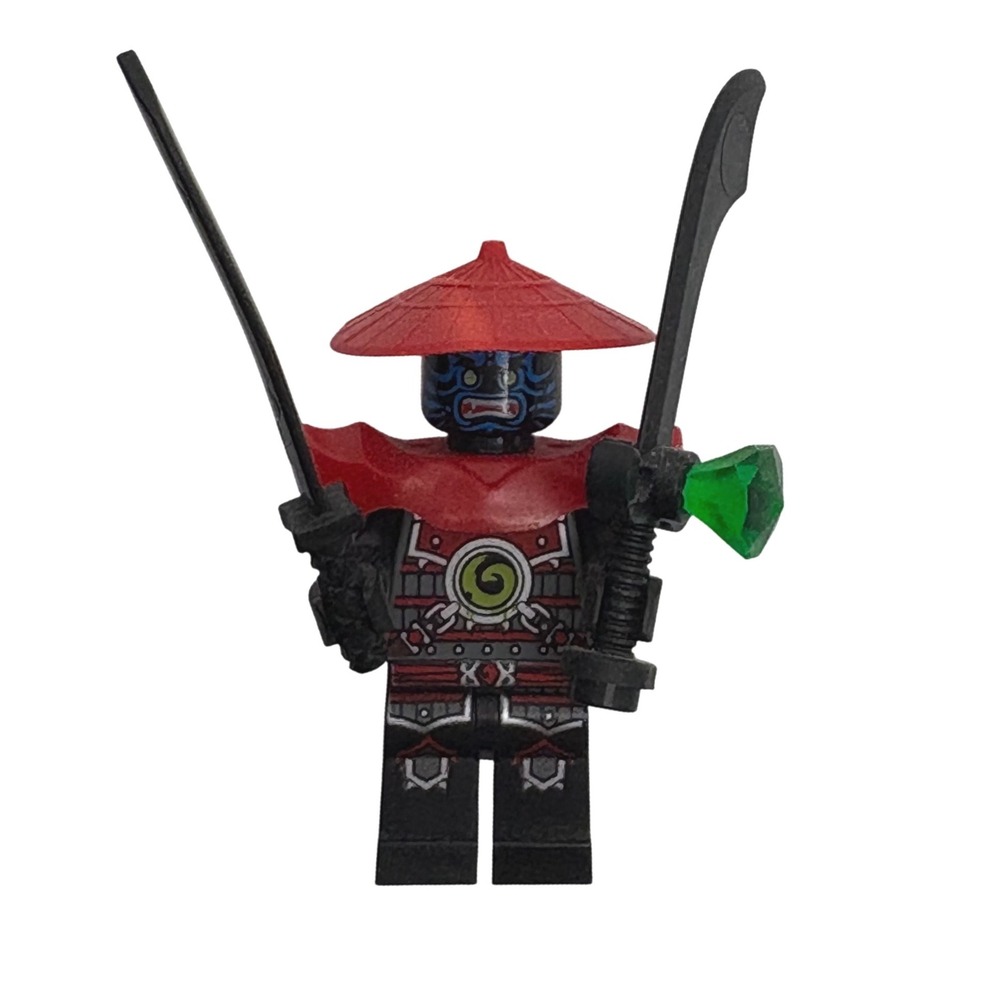LEGO Ninjago Stone Army Swordsman Minifigure 70504 70505 Blue Face  Garmatron